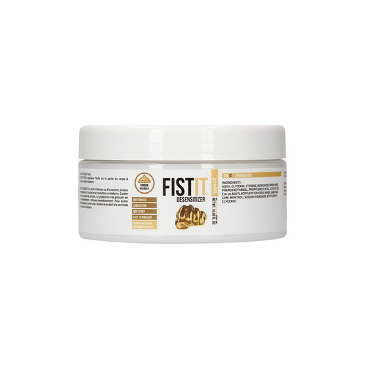 PHARMQUESTS Fist-It Numbing - 300 ml - Water Based Numbing Lubricant - 300 ml Tub