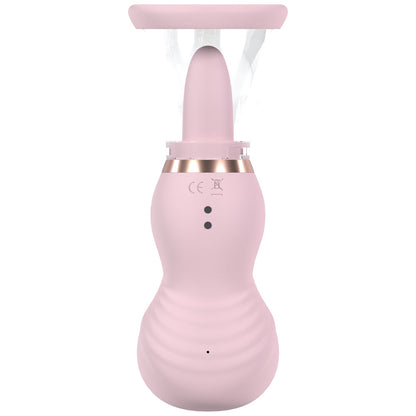 PUMPED Sensual Auto Vulva & Brest Pump - Pink - Pink USB Rechargeable Ladies Pump