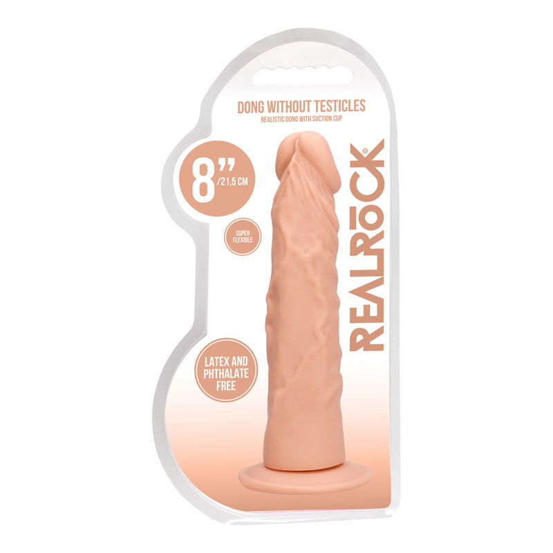 REALROCK 8 Realistic Dildo - Flesh 20.3 cm Dong