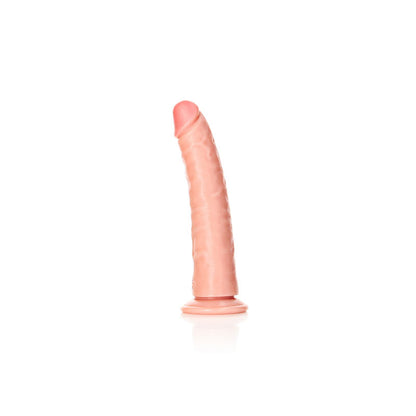 REALROCK Realistic Slim Dildo with Suction Cup - 18cm - Flesh 18 cm (7) Dong