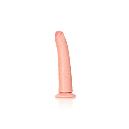 REALROCK Realistic Slim Dildo with Suction Cup - 18cm - Flesh 18 cm (7) Dong