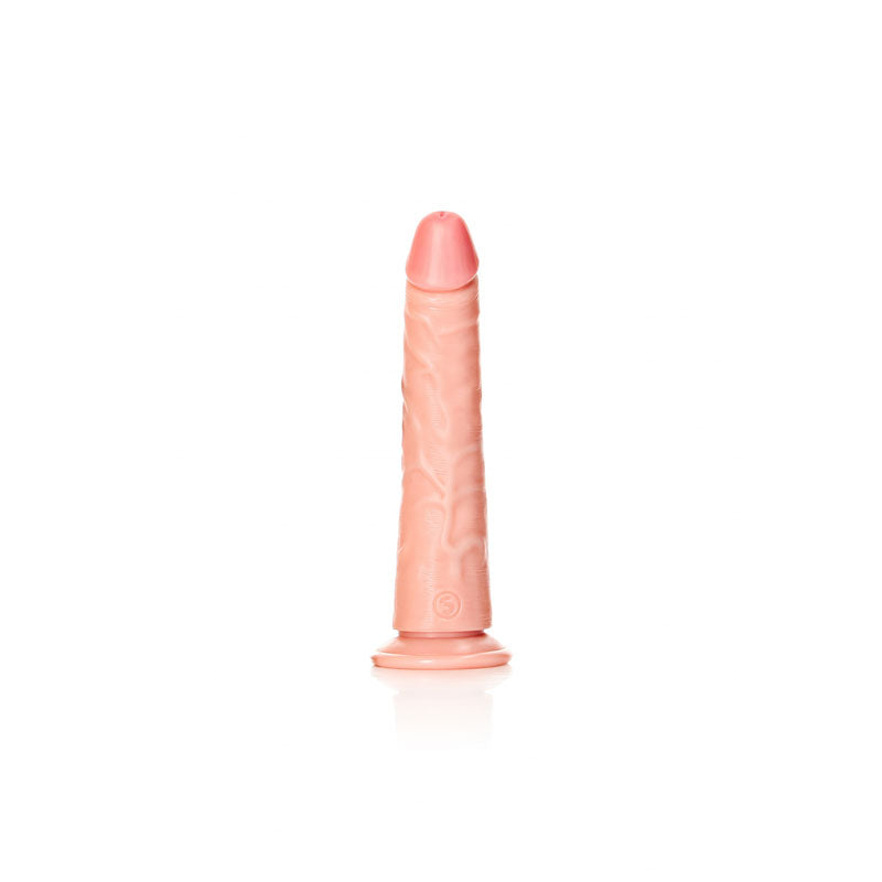 REALROCK Realistic Slim Dildo with Suction Cup - 18cm - Flesh 18 cm (7) Dong