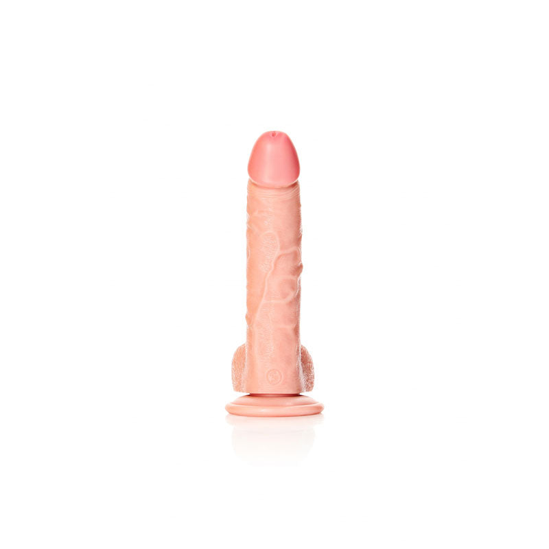 REALROCK Realistic Regular Curved Dong with Balls - 20.5 cm - Flesh 20.5 cm (8) Dong