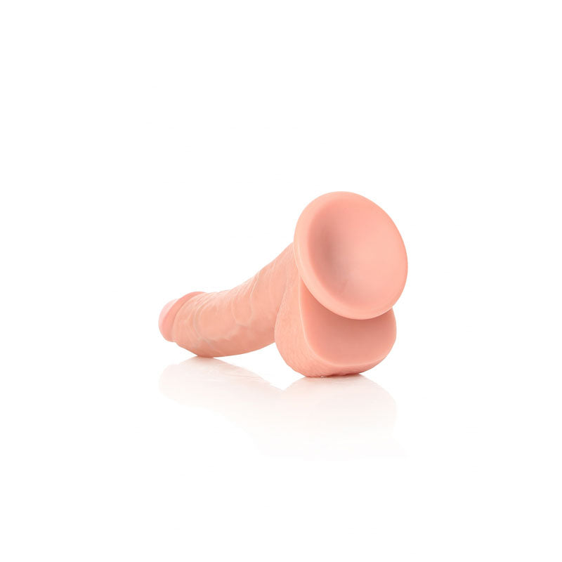 REALROCK Realistic Regular Curved Dong with Balls - 20.5 cm - Flesh 20.5 cm (8) Dong