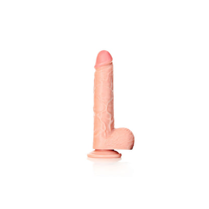 REALROCK Straight Realistic Dildo with Balls - 18 cm - Flesh 18 cm (7) Dong