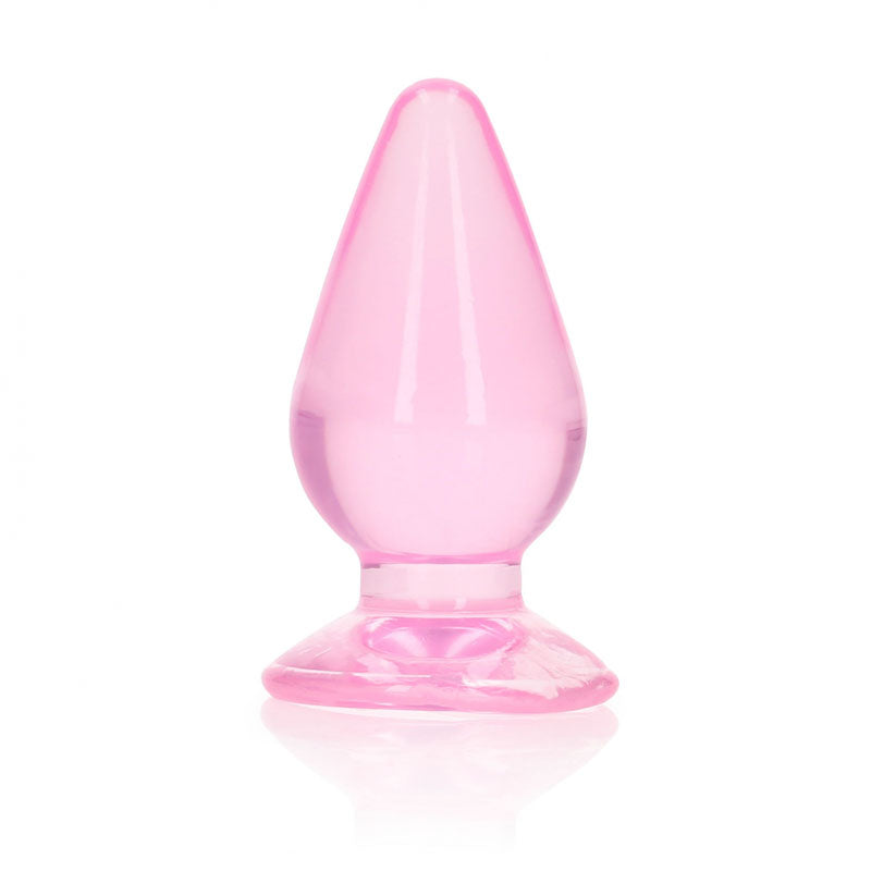 REALROCK 9 cm Anal Plug - Pink - Pink 9 cm (3.5) Butt Plug