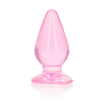 REALROCK 9 cm Anal Plug - Pink - Pink 9 cm (3.5) Butt Plug