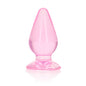 REALROCK 9 cm Anal Plug - Pink - Pink 9 cm (3.5) Butt Plug