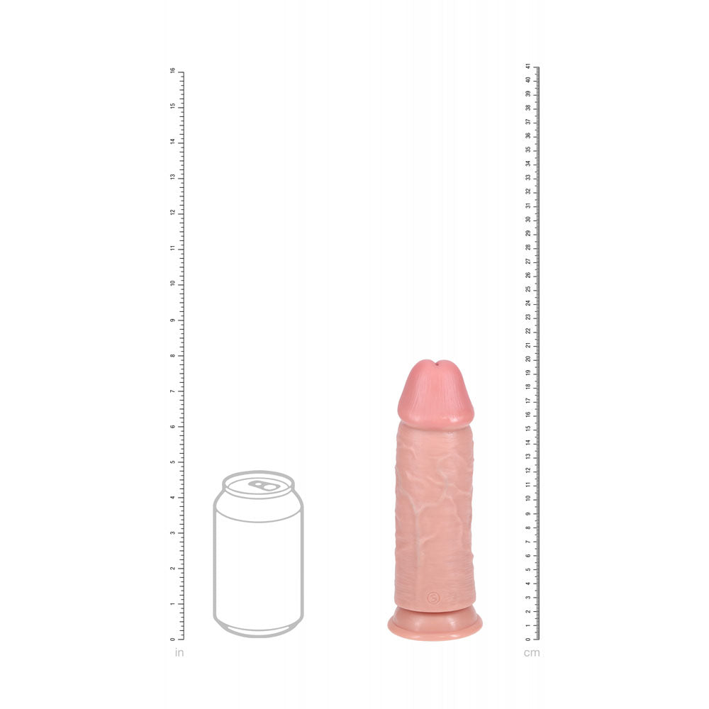 REALROCK 20cm Extra Thick Dildo - Flesh - Flesh 20 cm (8) Extra Thick Dong