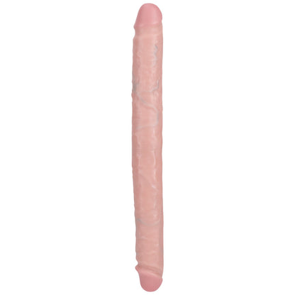 REALROCK 35cm Slim Double Dildo - Flesh - Flesh 35 cm (14'') Double Dong