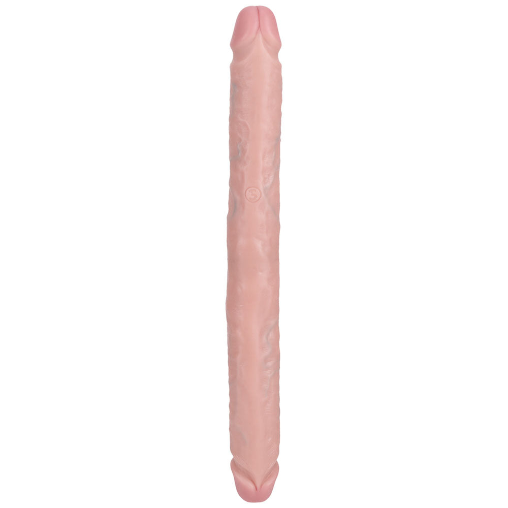 REALROCK 35cm Slim Double Dildo - Flesh - Flesh 35 cm (14'') Double Dong