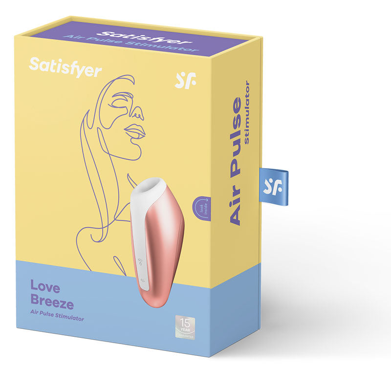 Satisfyer Love Breeze - Touch-Free USB-Rechargeable Clitoral Stimulator with Vibration