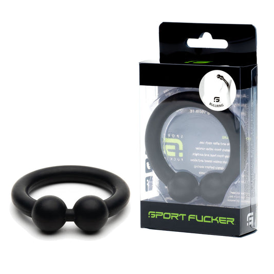 Sport Fucker Bullring - Black Cock Ring