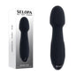 Selopa POWER TRIP - Black 18.8 cm USB Rechargeable Massage Wand