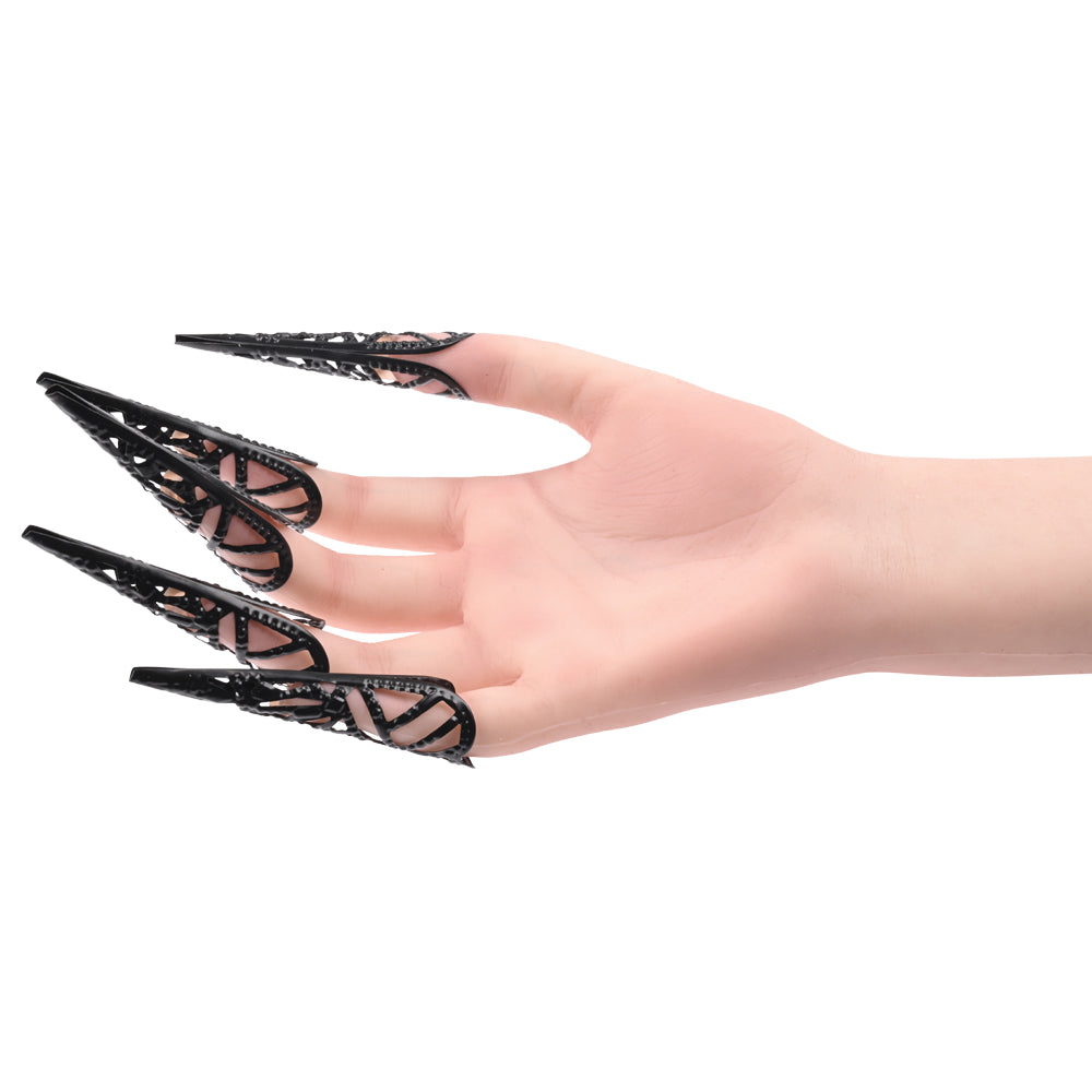 Sex & Mischief Sensory Fingertips - Black - Black - Set of 5