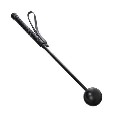 Sex & Mischief Shadow Ball Crop - Black 44 cm Whip