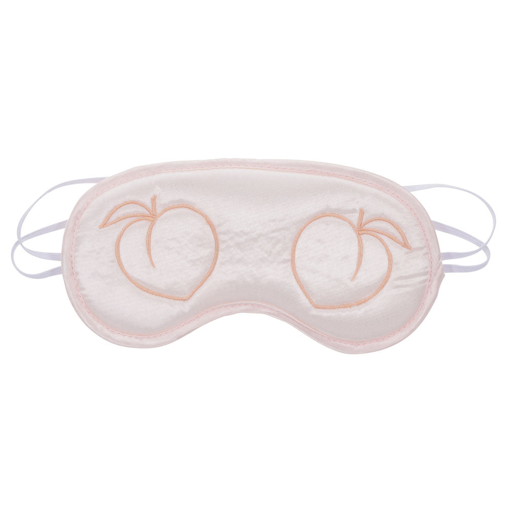 Sex & Mischief Peaches n CreaMe Blindfold - Peach Eyemask