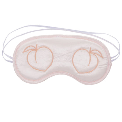 Sex & Mischief Peaches n CreaMe Blindfold - Peach Eyemask