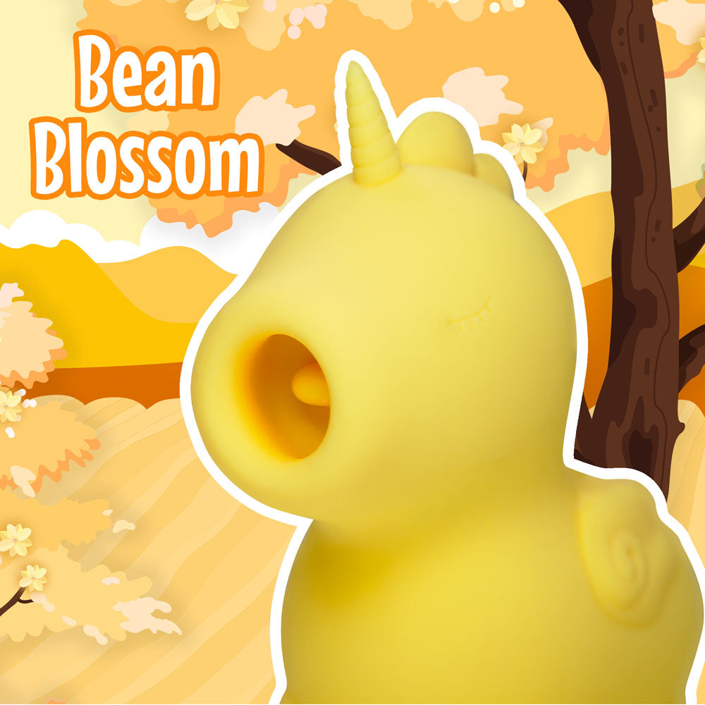 Unihorn - Bean Blossom - Yellow USB Rechargeable Flicking Stimulator