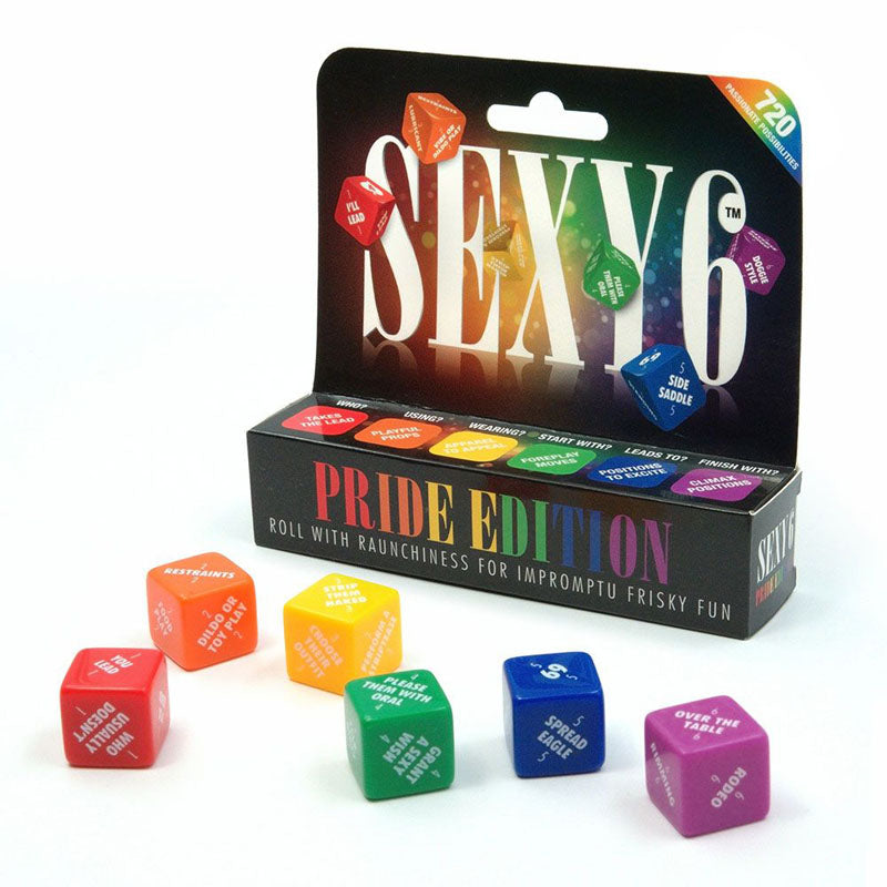 Sexy 6 - Pride Edition - Couples Dice Game