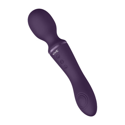 Vive Enora - Purple 22 cm USB Rechargeable Dual Ended Massager Wand