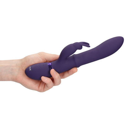 Vive Halo - Purple 24.5 cm USB Rechargeable Rabbit Vibrator