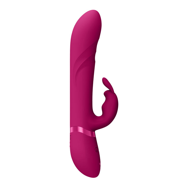 VIVE Nari - Pink - Pink 24.1 cm USB Rechargeable Rabbit Vibrator