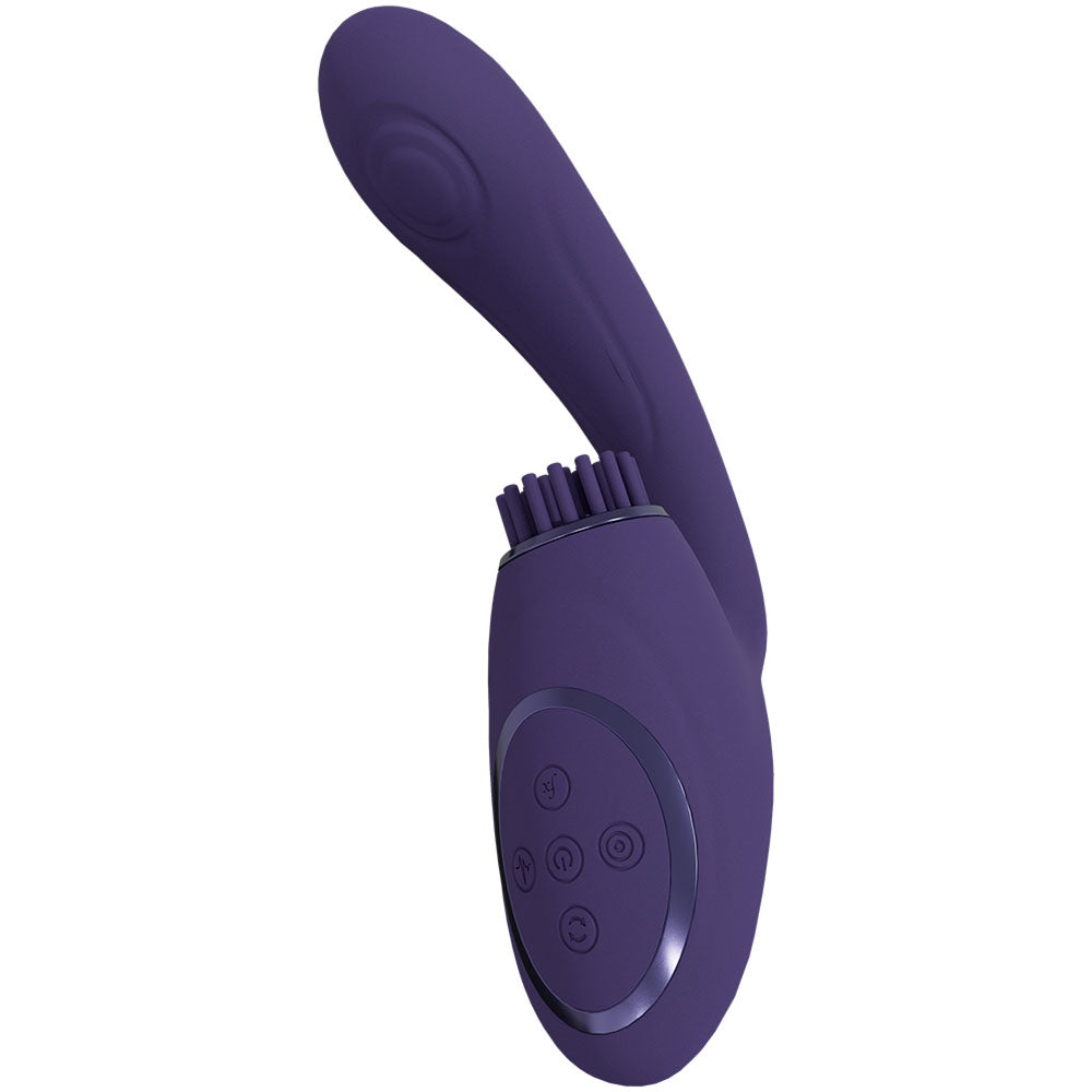 VIVE Gen - Purple - Purple USB Rechargeable Triple Motor Vibrator