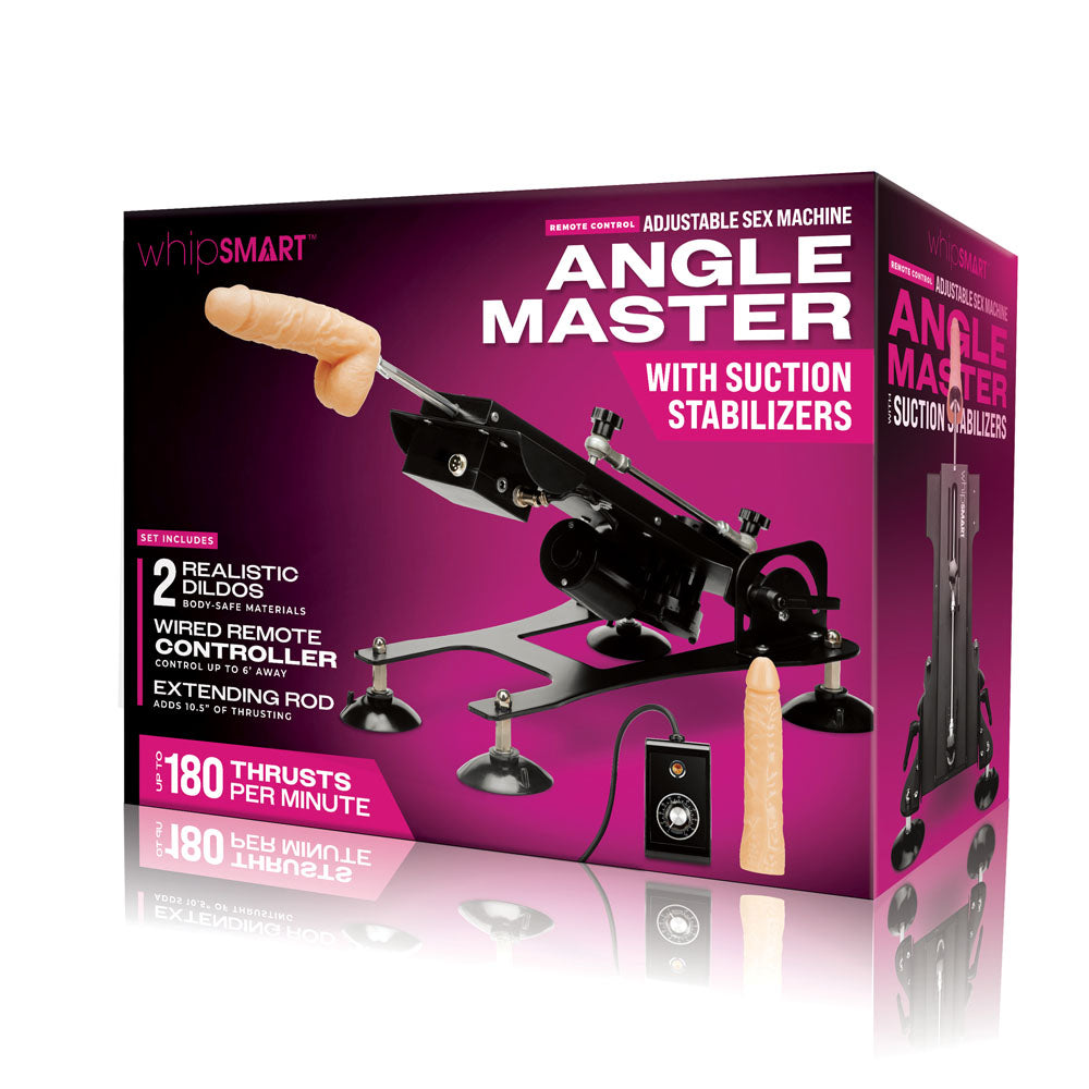 WhipSmart Angle Master Adjustable Sex Machine - Mains Powered Sex Machine