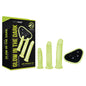 WhipSmart Glow In The Dark 4pc Pegging Kit - Glow In Dark Strap-On Kit