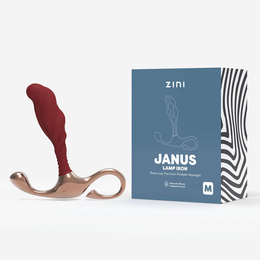 Zini Janus Lamp Iron - Medium - Red Medium Prostate Massager