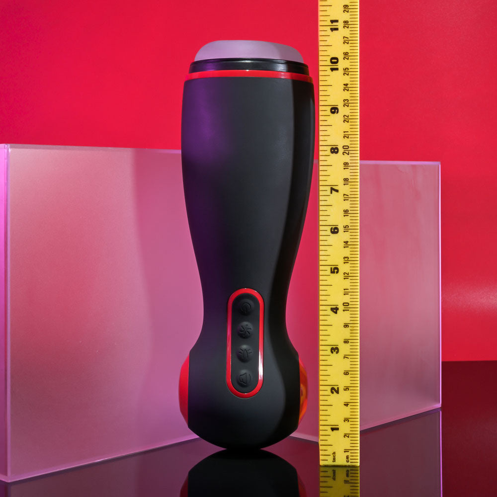 Zero Tolerance TIGHT SQUEEZE - USB Rechargeable Vibrating, Squeezing & Talking Stroker