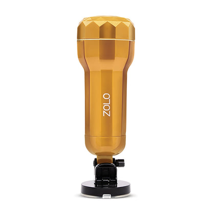 Zolo Vibrating Personal Trainer - USB Rechargeable Vibrating Vagina Stroker with Suction Mount