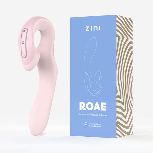 Zini Roae - Pink - Pink 19.5 cm USB Rechargeable Vibrator