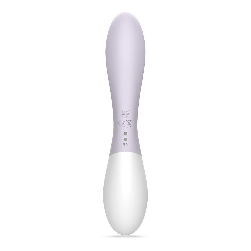 Zini Dew - Purple Hydrangea 20 cm USB Rechargeable Rabbit Vibrator