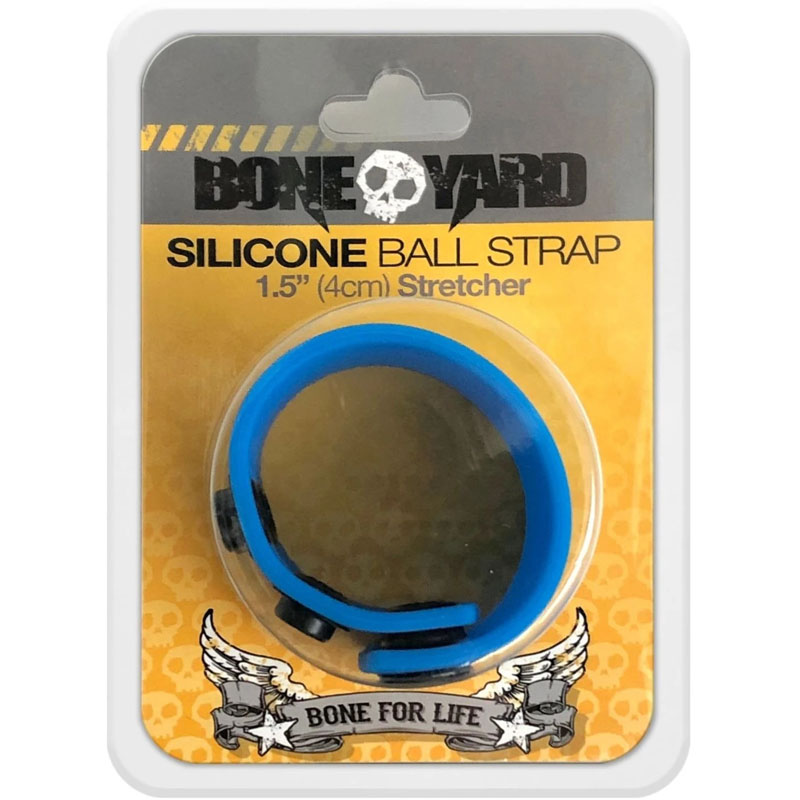 Boneyard Silicone Ball Strap Blue