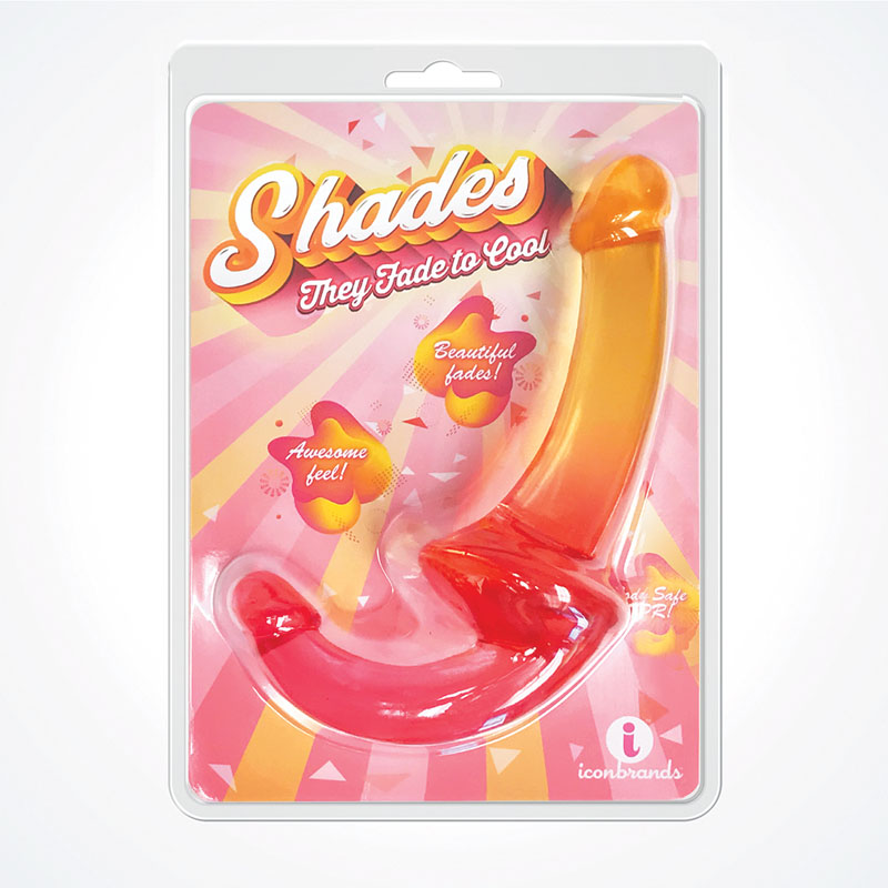 Shades 9.5'' Strapless Double Dong
