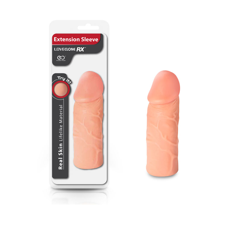 LoveClone RX Extension Sleeve - Flesh