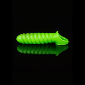OUCH! Glow In The Dark Swirl Stretchy Penis Sleeve