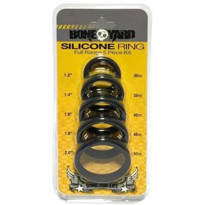 Boneyard Silicone Ring 5 Pcs Kit