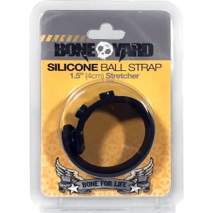 Boneyard Silicone Ball Strap Black