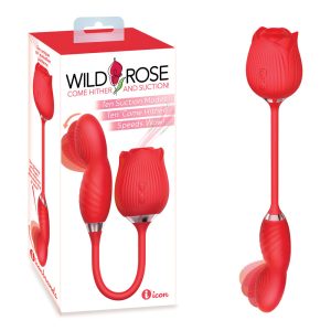 Wild Rose Come Hither & Suction Vibrator