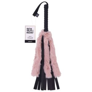 Sex & Mischief Brat Faux Fur Flogger