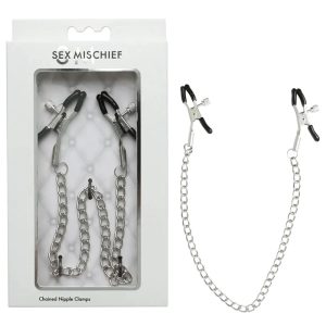 Sex & Mischief Chained Nipple Clamps