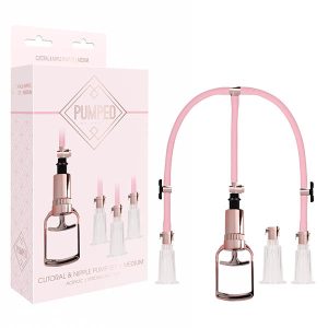 Pumped Clitoral & Nipple Pump Set