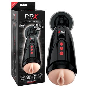 Pipedream Extreme Toyz Elite Dirty Talk Starter Stroker